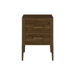 Abberley Bedside - Brown