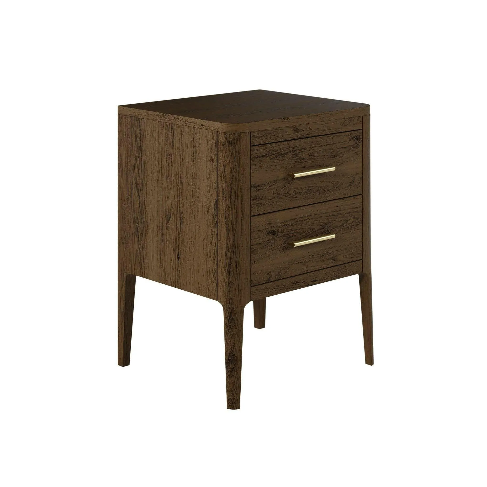 Abberley Bedside - Brown