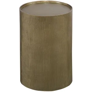 Adrina Drum Accent Table