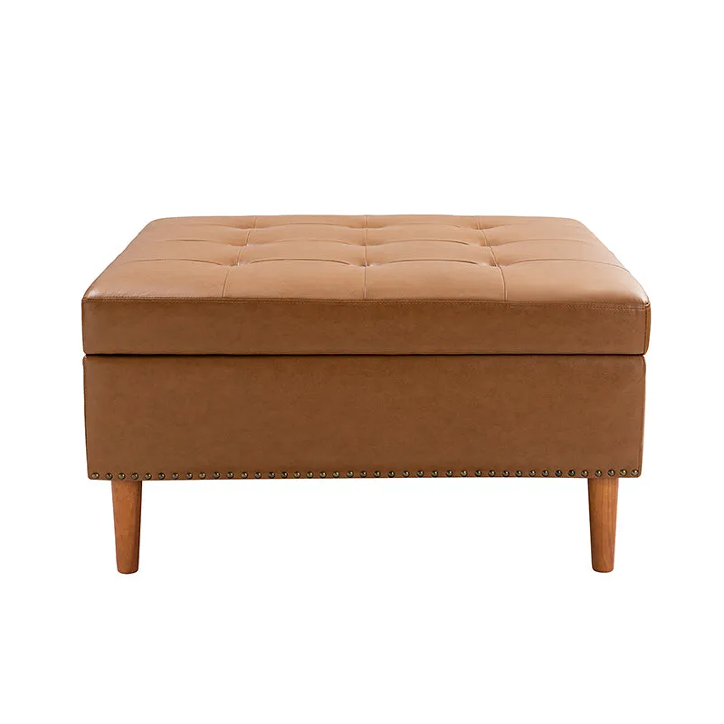 Alejandro Storage Tufted Cocktail Ottoman