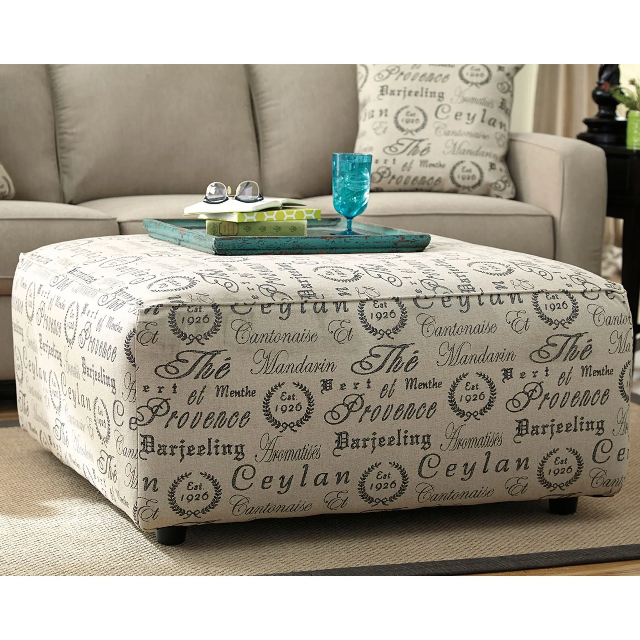 Alenya Oversized Accent Ottoman