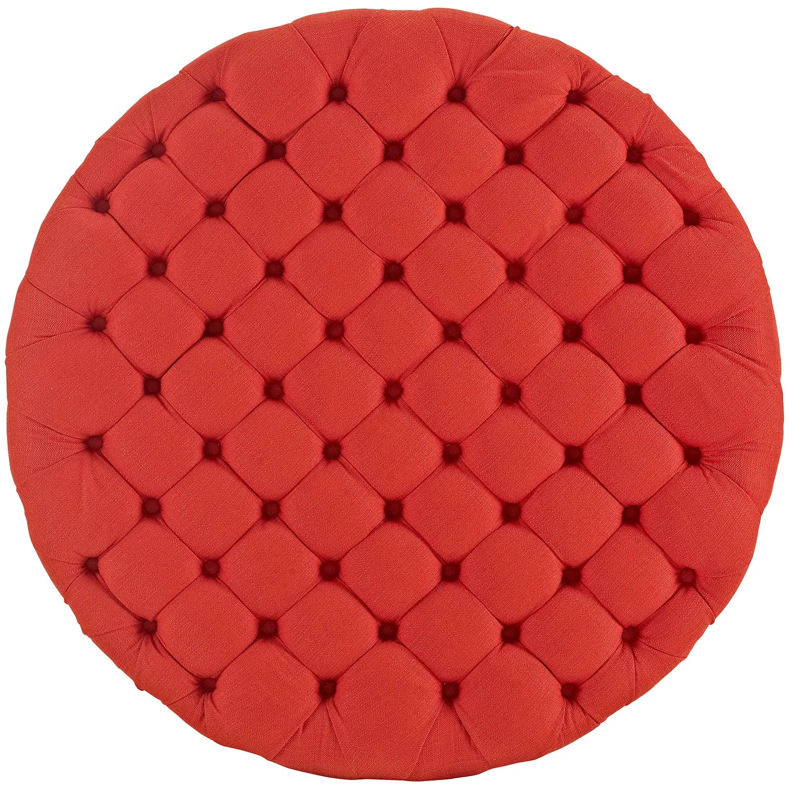 Amour Upholstered Fabric Ottoman