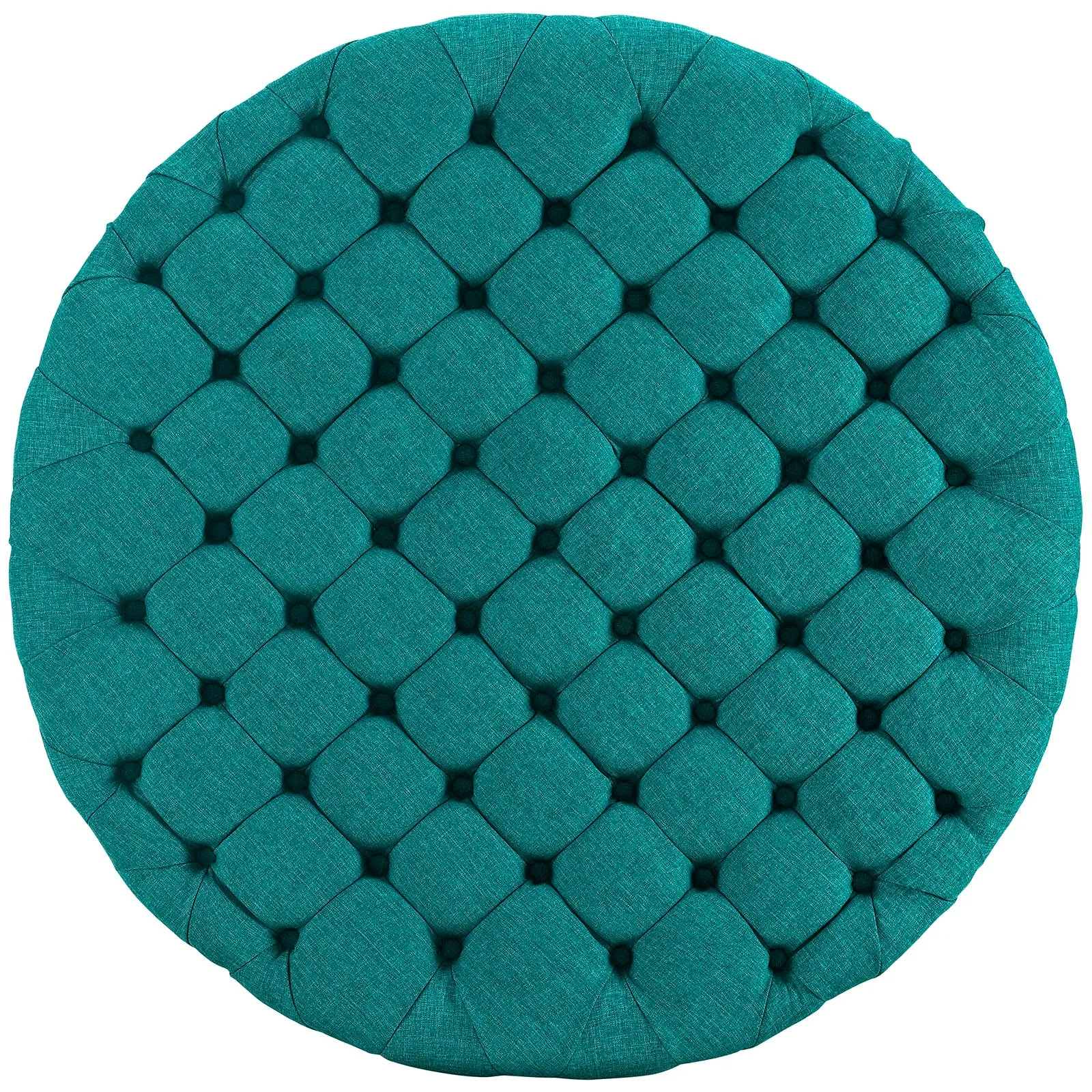 Amour Upholstered Fabric Ottoman