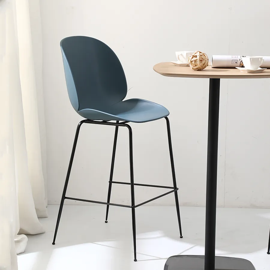 Asher Plastic Bar Chair