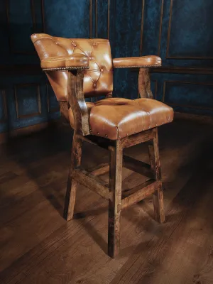 Badoglio Western Chisum Bar Stool