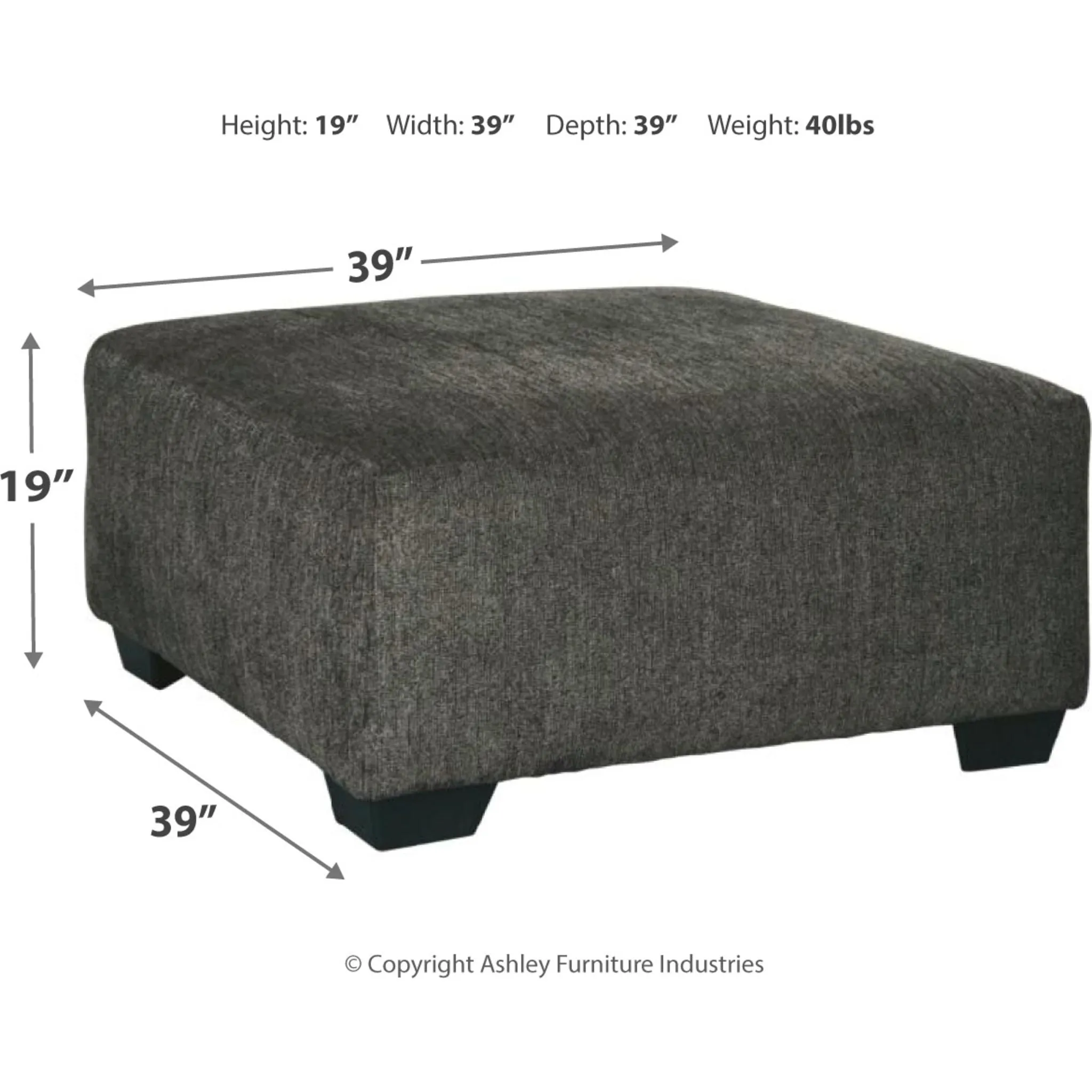 Ballinasloe Oversized Accent Ottoman