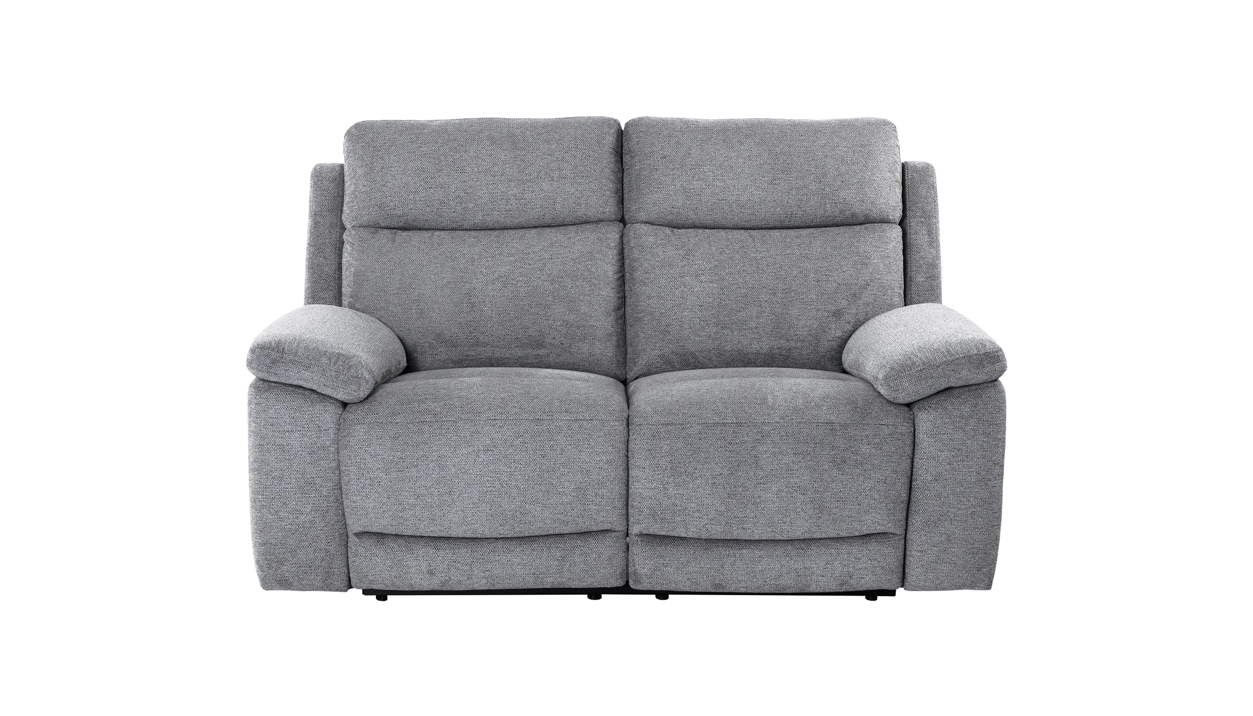 Banks 2 Seater Manual Recliner Fabric Sofa