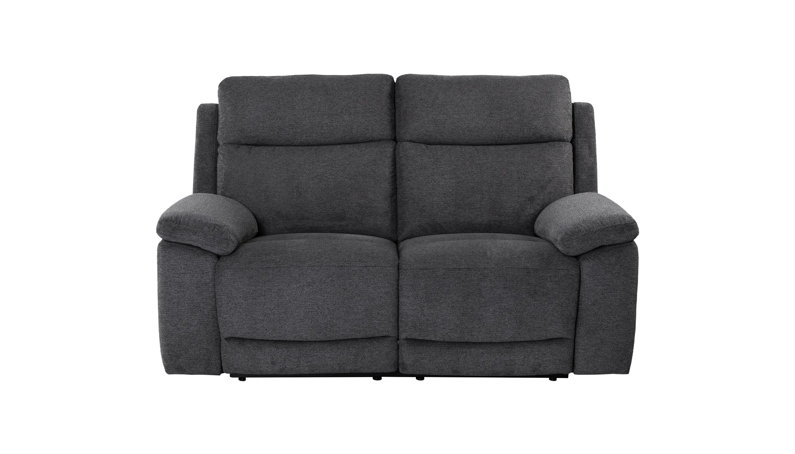 Banks 2 Seater Manual Recliner Fabric Sofa