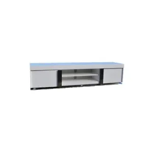 Biesse White Entertainment TV Stand