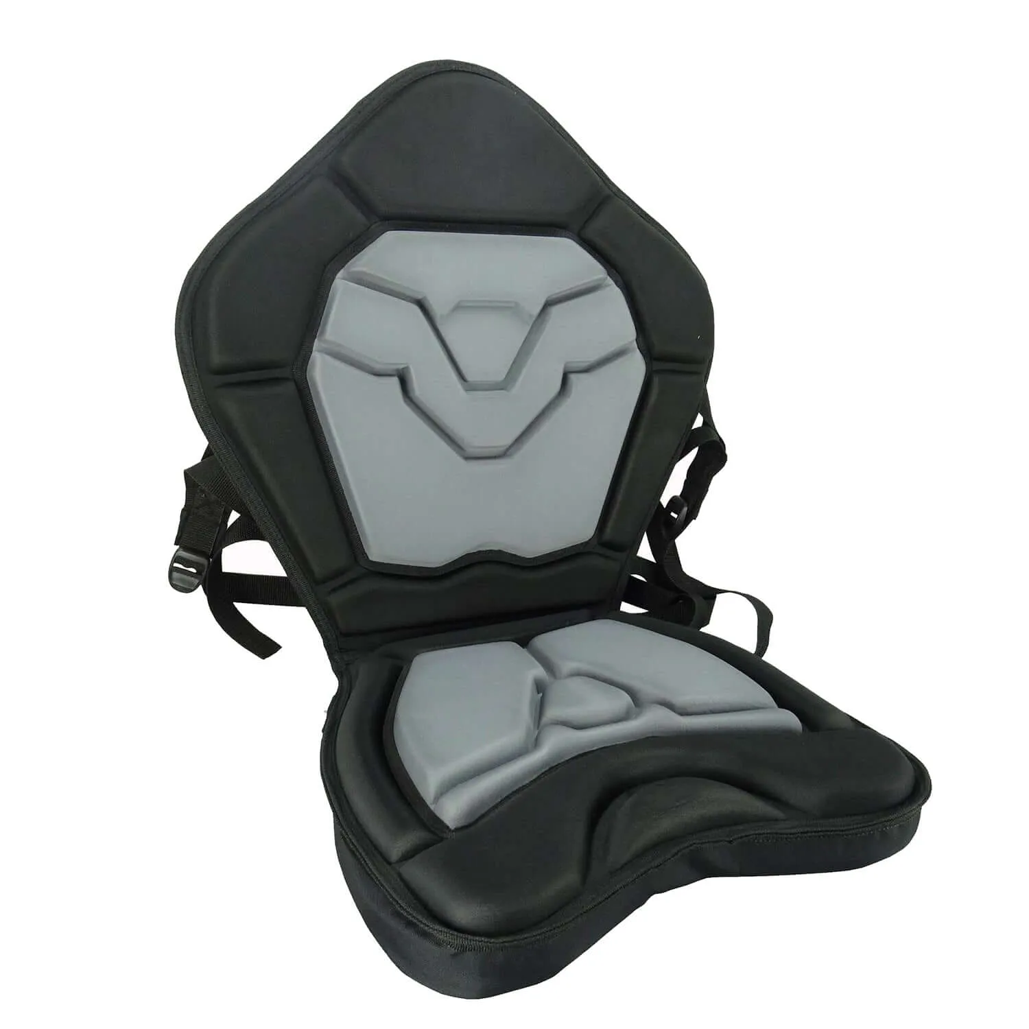 BKC PS277 Ultra Thick Pro Deluxe Memory Foam Kayak Seat for Comfort and Ergo-Fit Lumbar Support