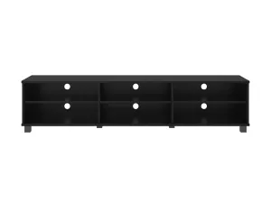 Black Modern TV Stand, TVs up to 85"