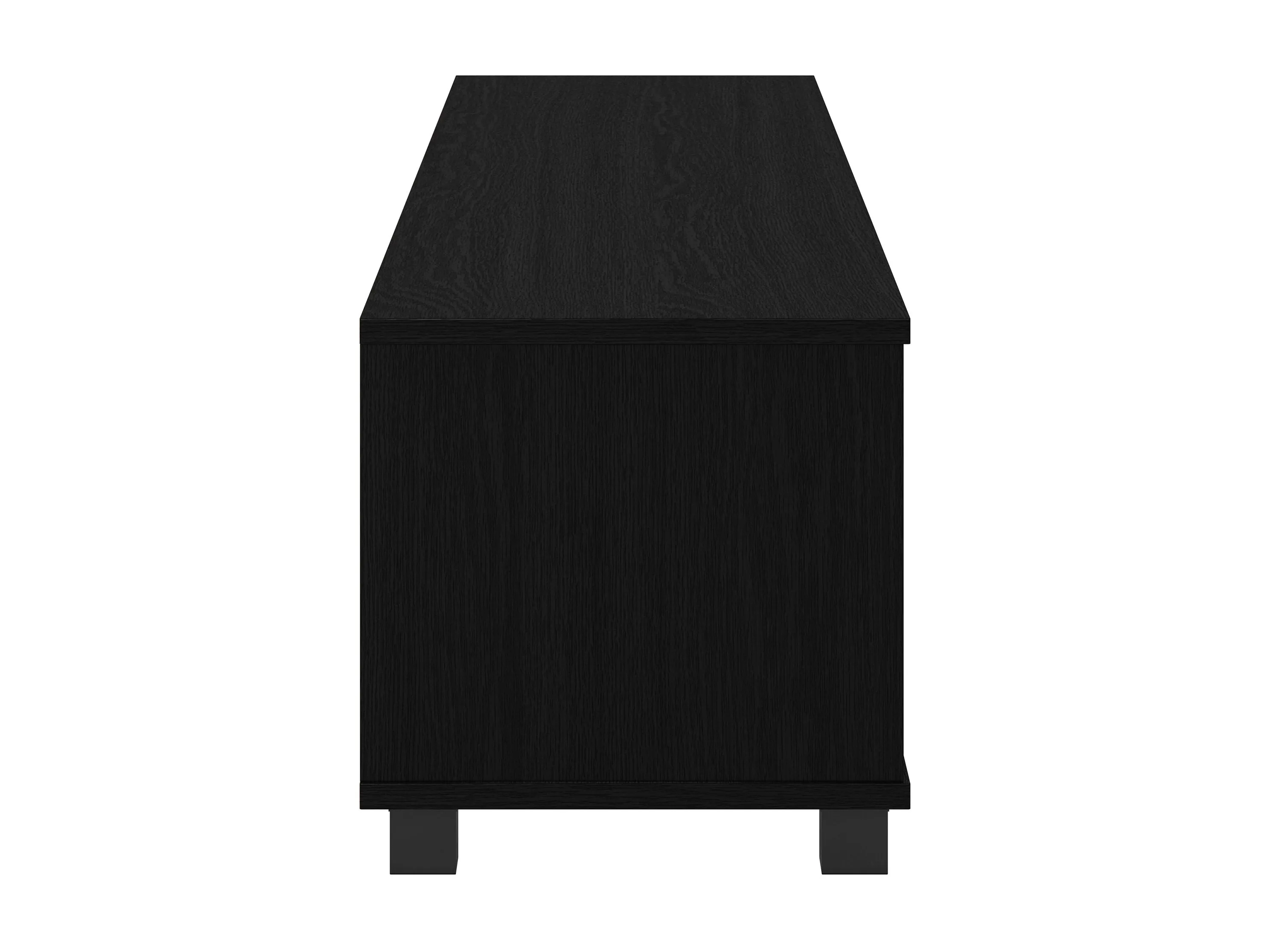 Black Modern TV Stand, TVs up to 85"