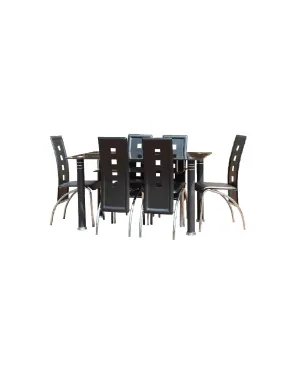 BO2 7 Dining Room Suite Black