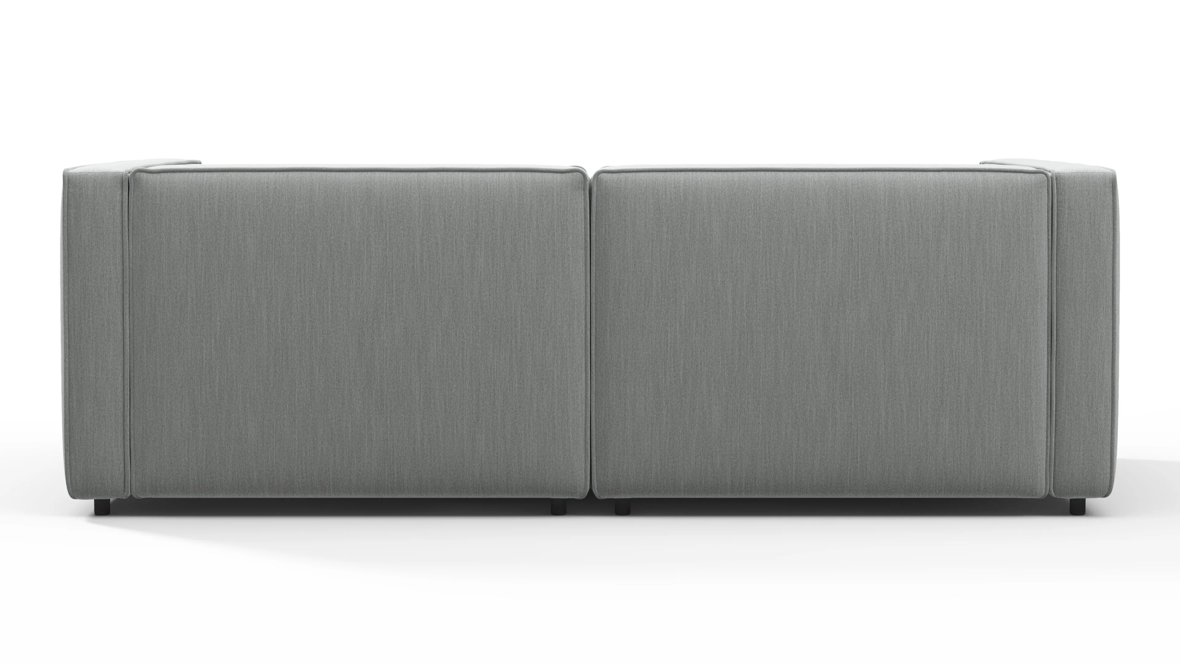 Bond - Bond Outdoor Two Seater Sofa, Dove Grey Performance Weave