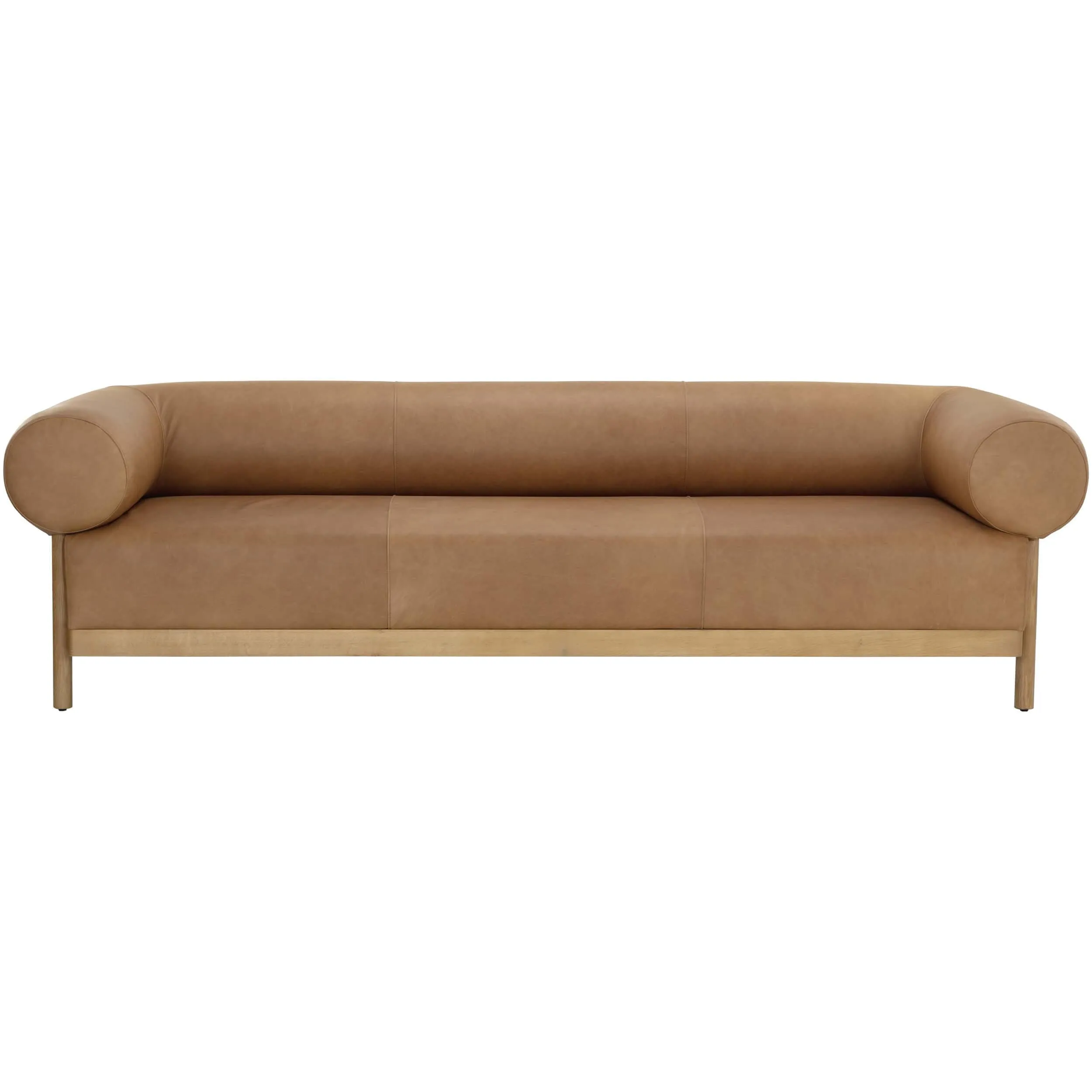 Bromley Leather Sofa, Ludlow Sesame