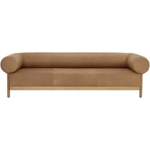 Bromley Leather Sofa, Ludlow Sesame