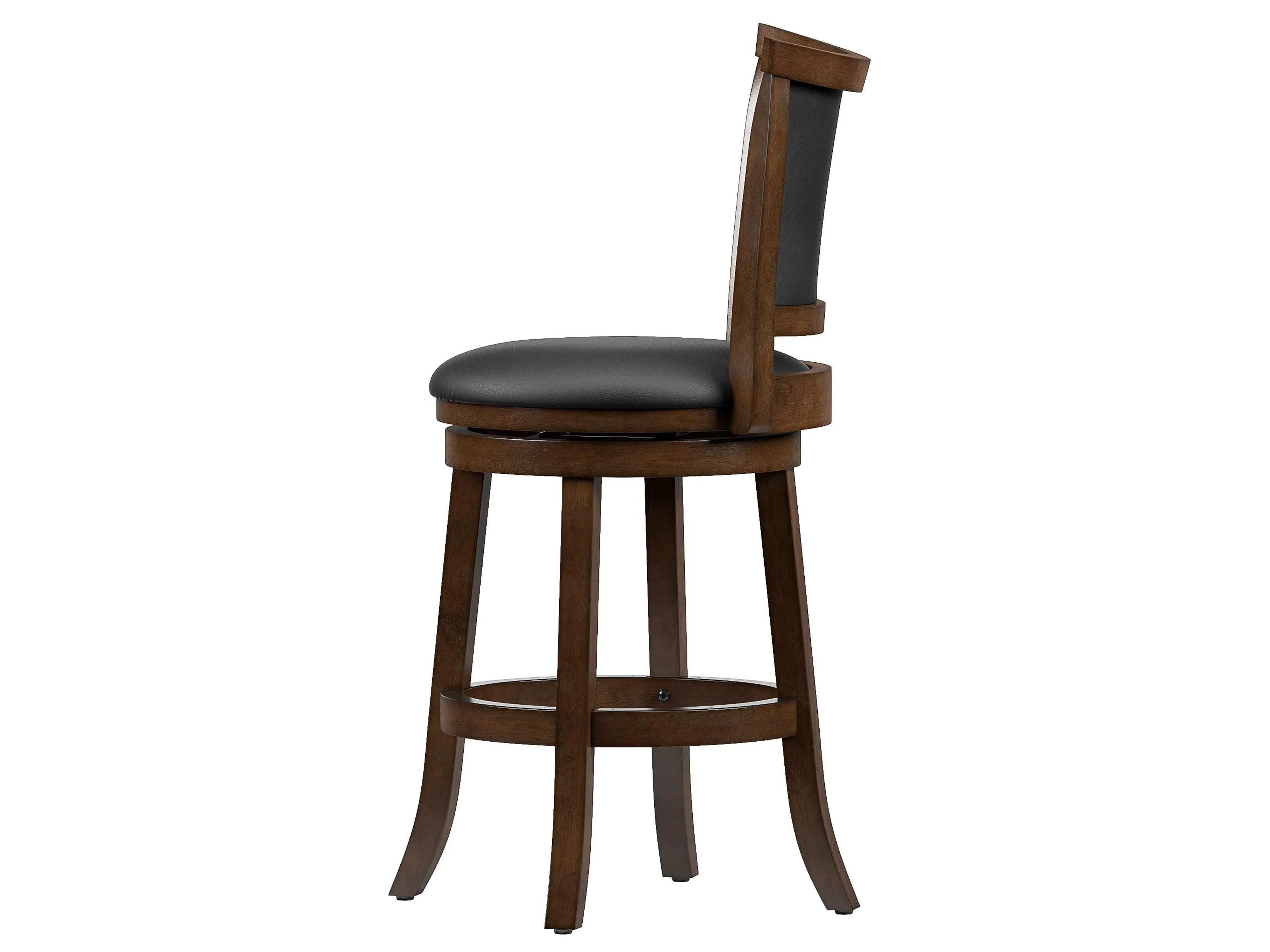 Brown Counter Height Bar Stools, Set of 2