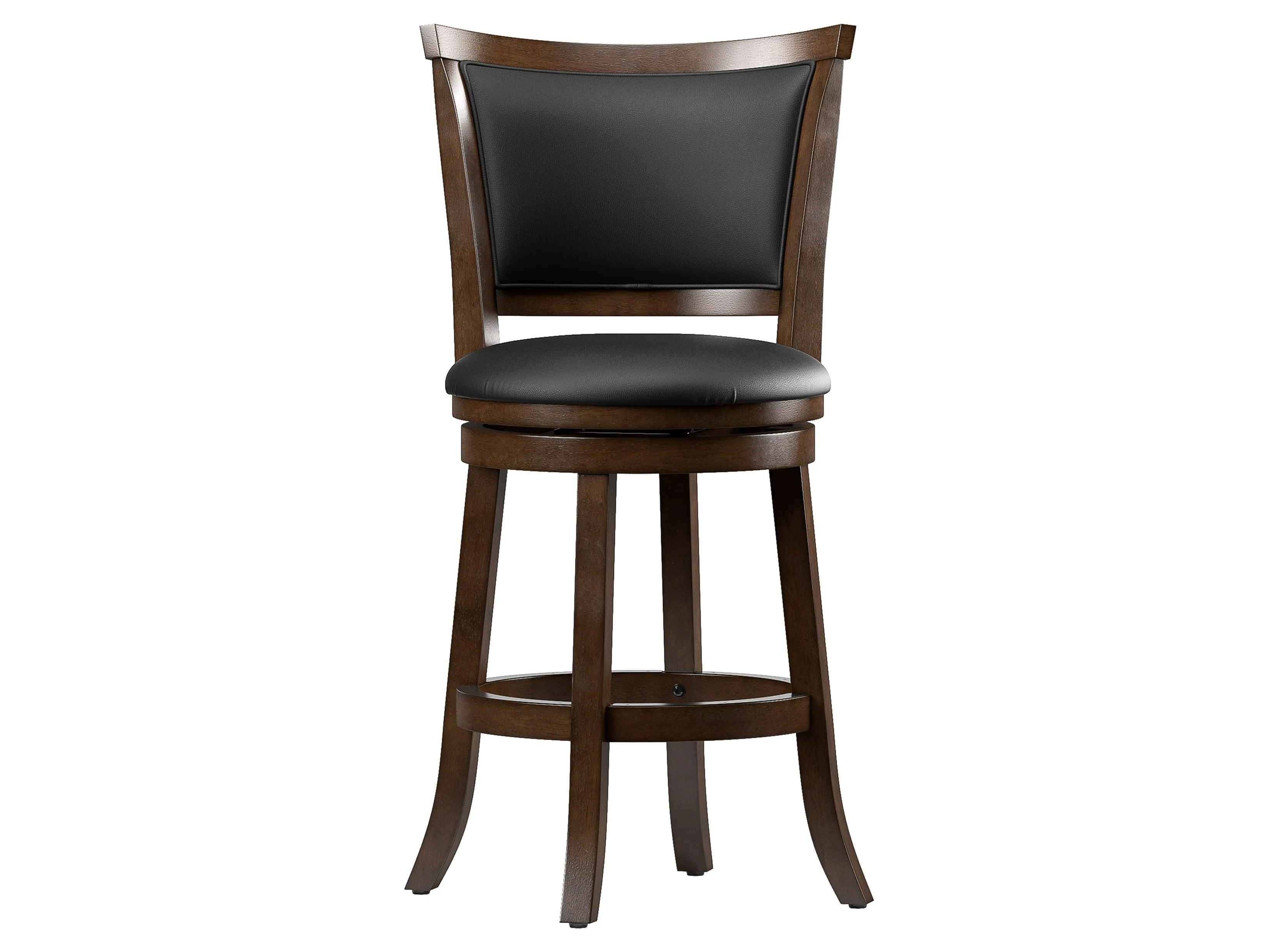 Brown Counter Height Bar Stools, Set of 2