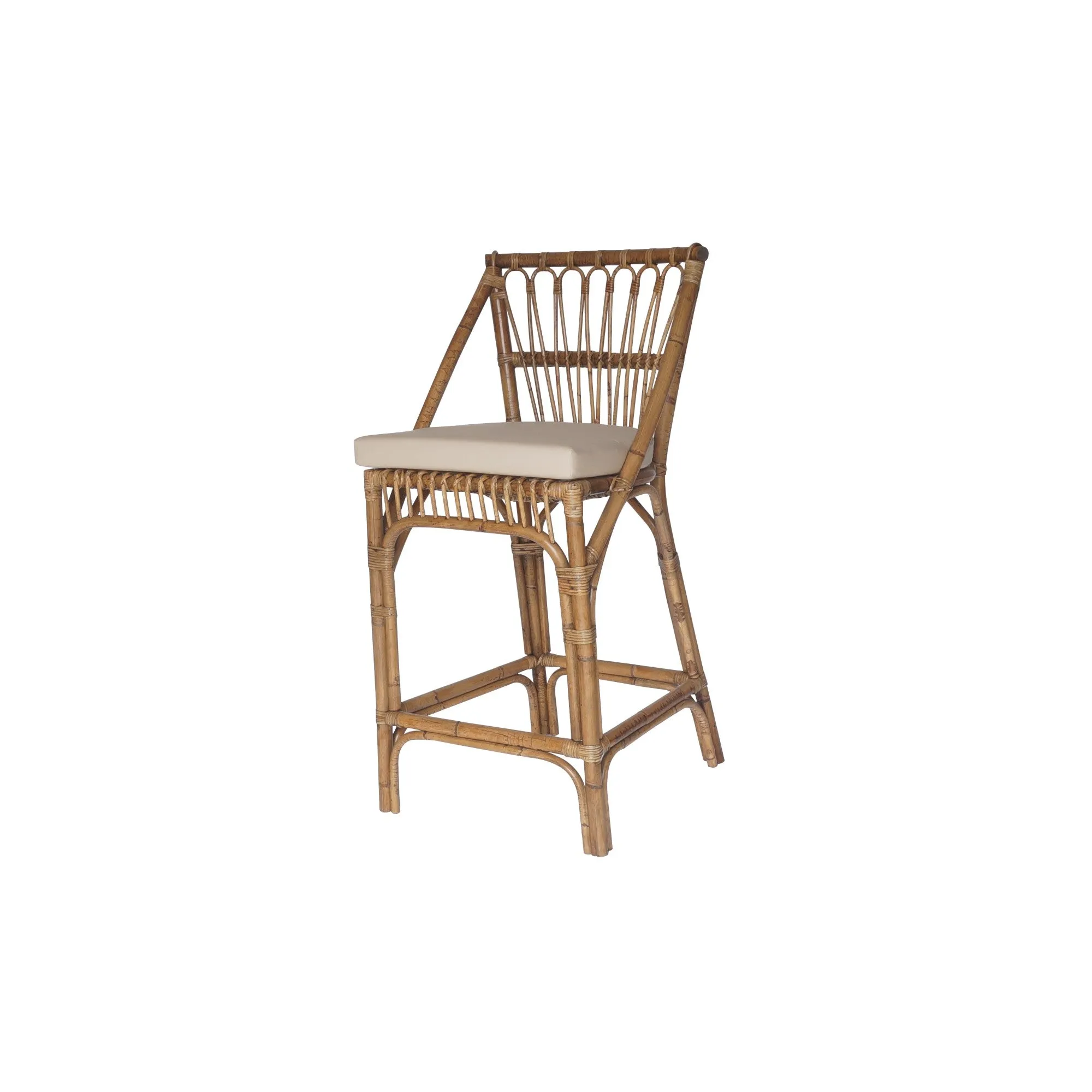 Cayman Rattan Bar Stool