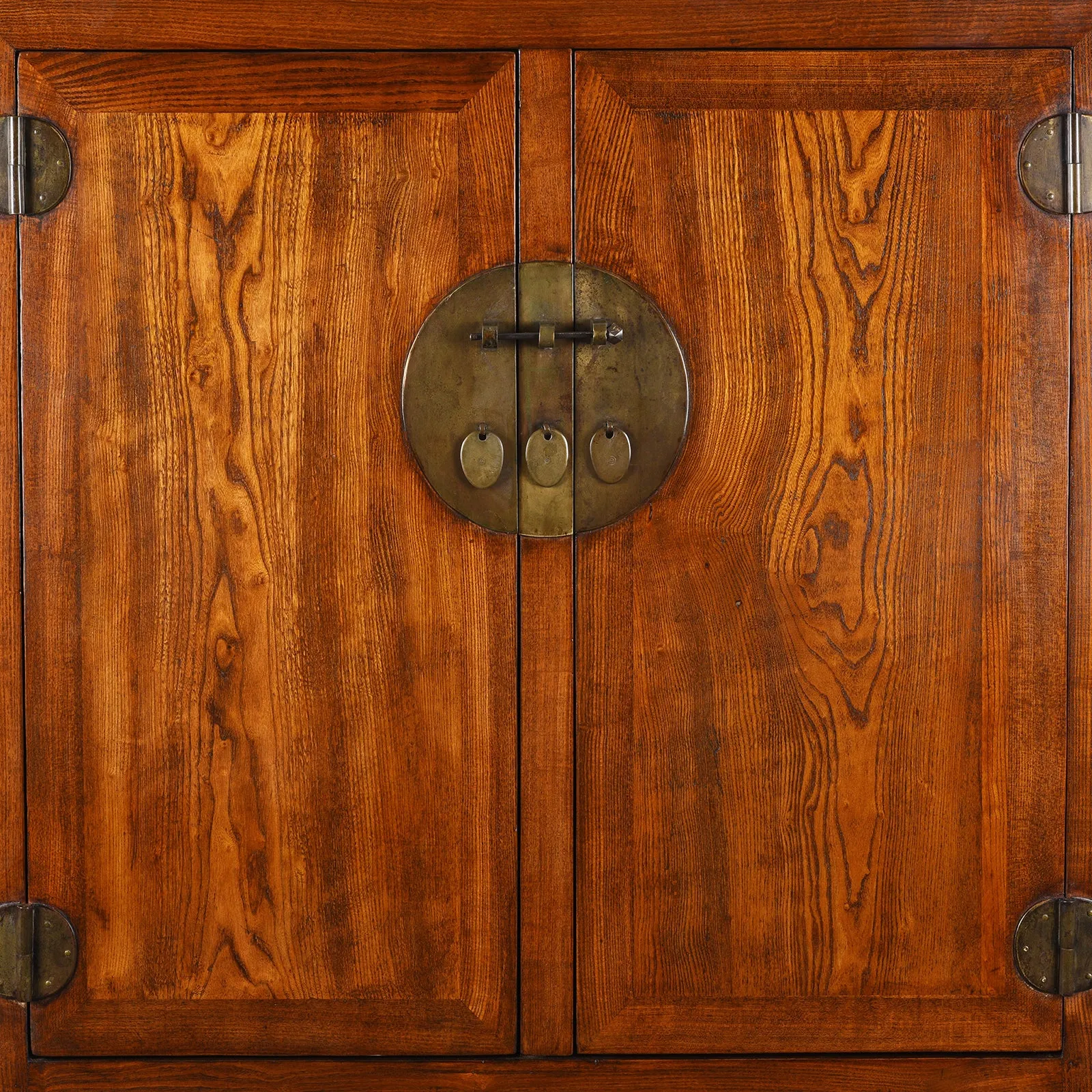 Chinese Elm Compound Cabinet From Beijing - 19th Century