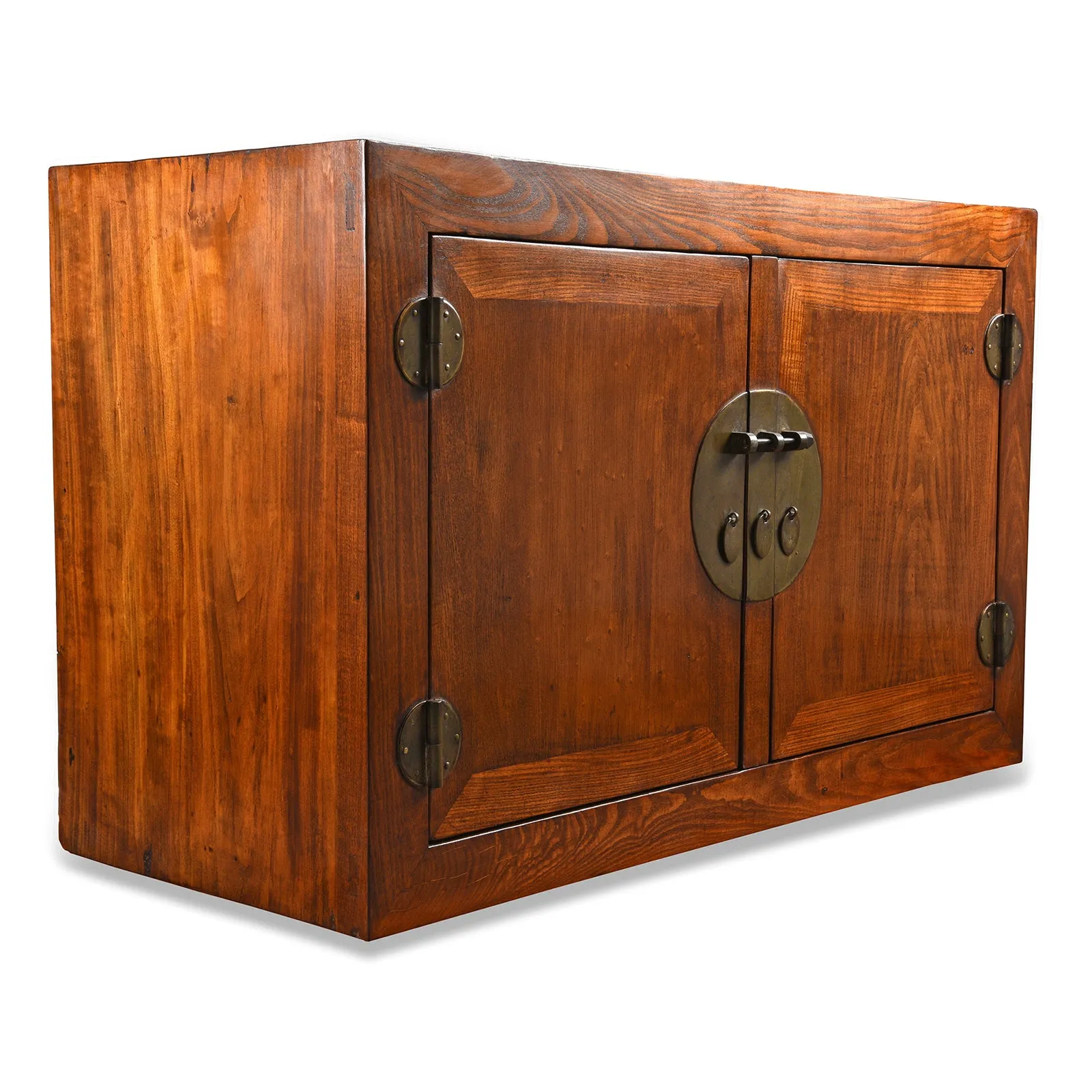 Chinese Elm Compound Cabinet From Beijing - 19th Century