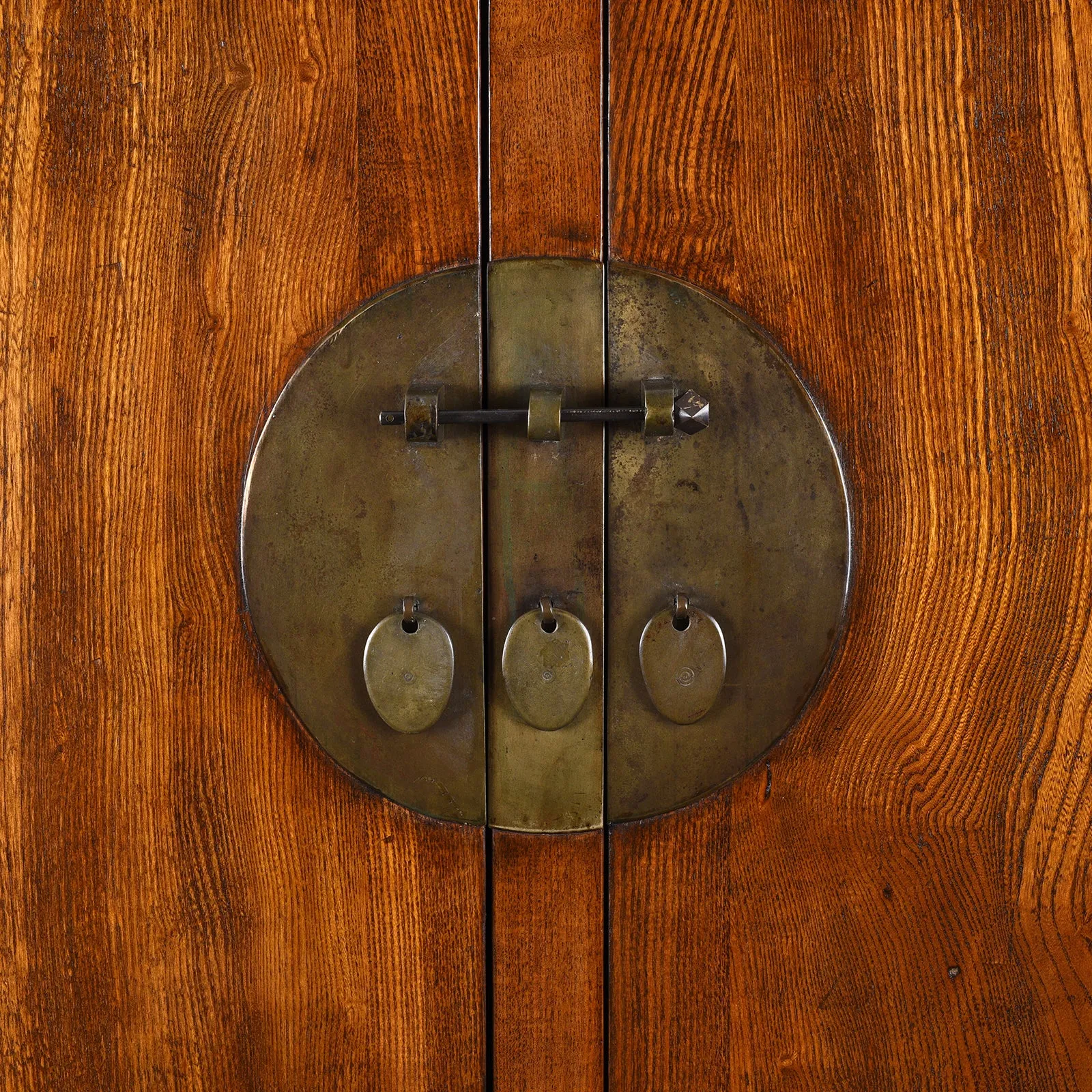 Chinese Elm Compound Cabinet From Beijing - 19th Century