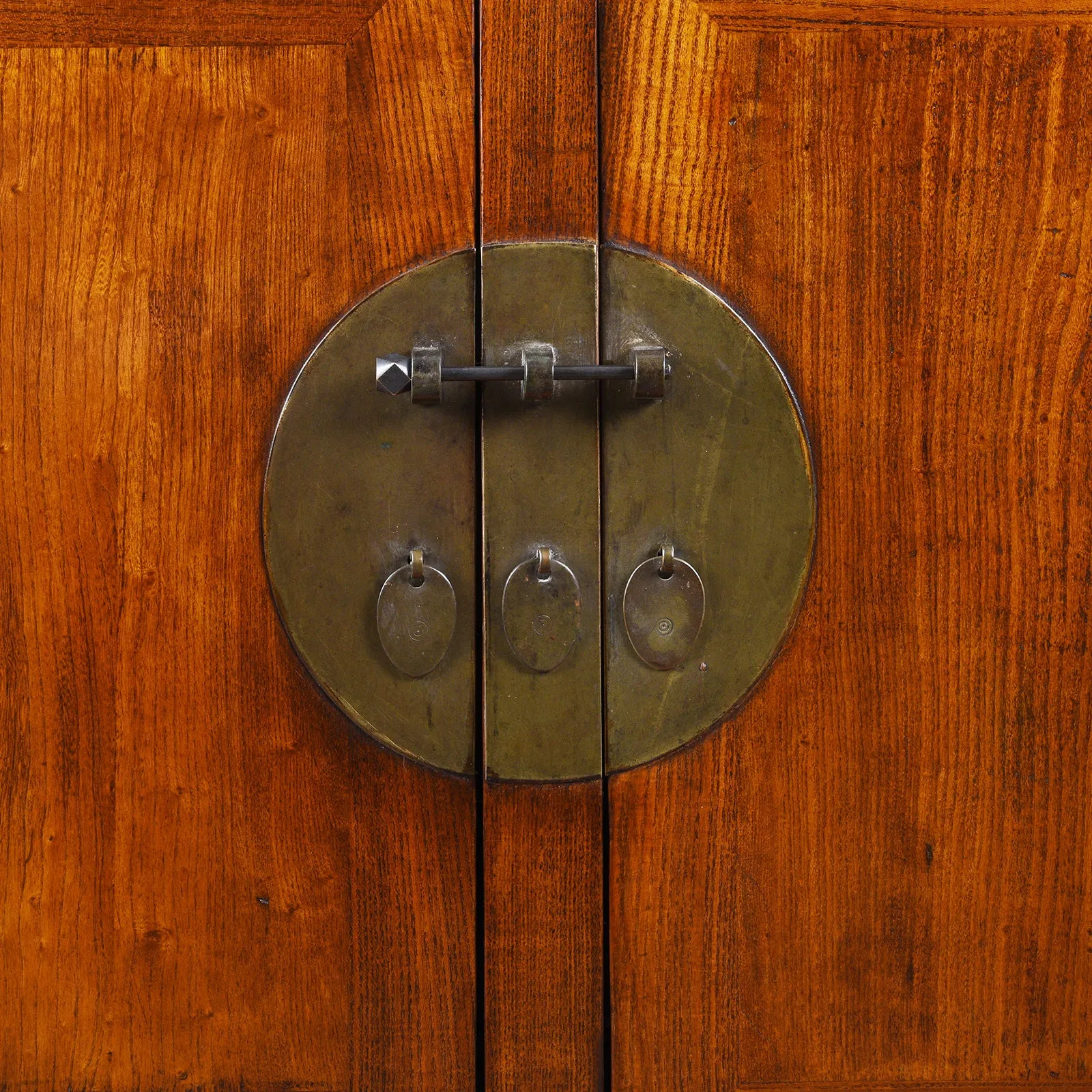 Chinese Elm Compound Cabinet From Beijing - 19th Century