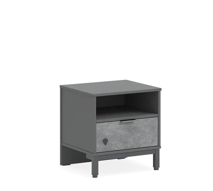 Cilek Space Gray Nightstand