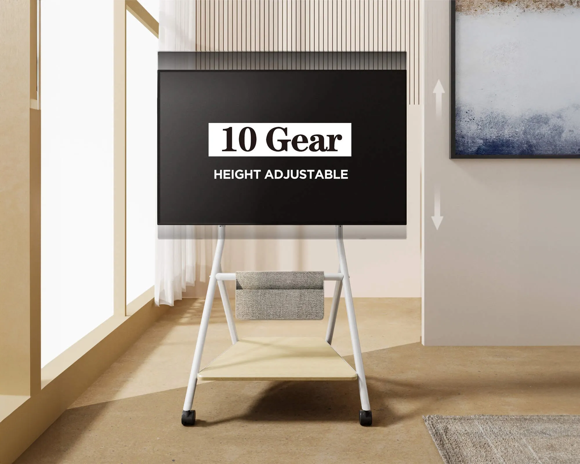 Collector TC65 Rolling TV Stand