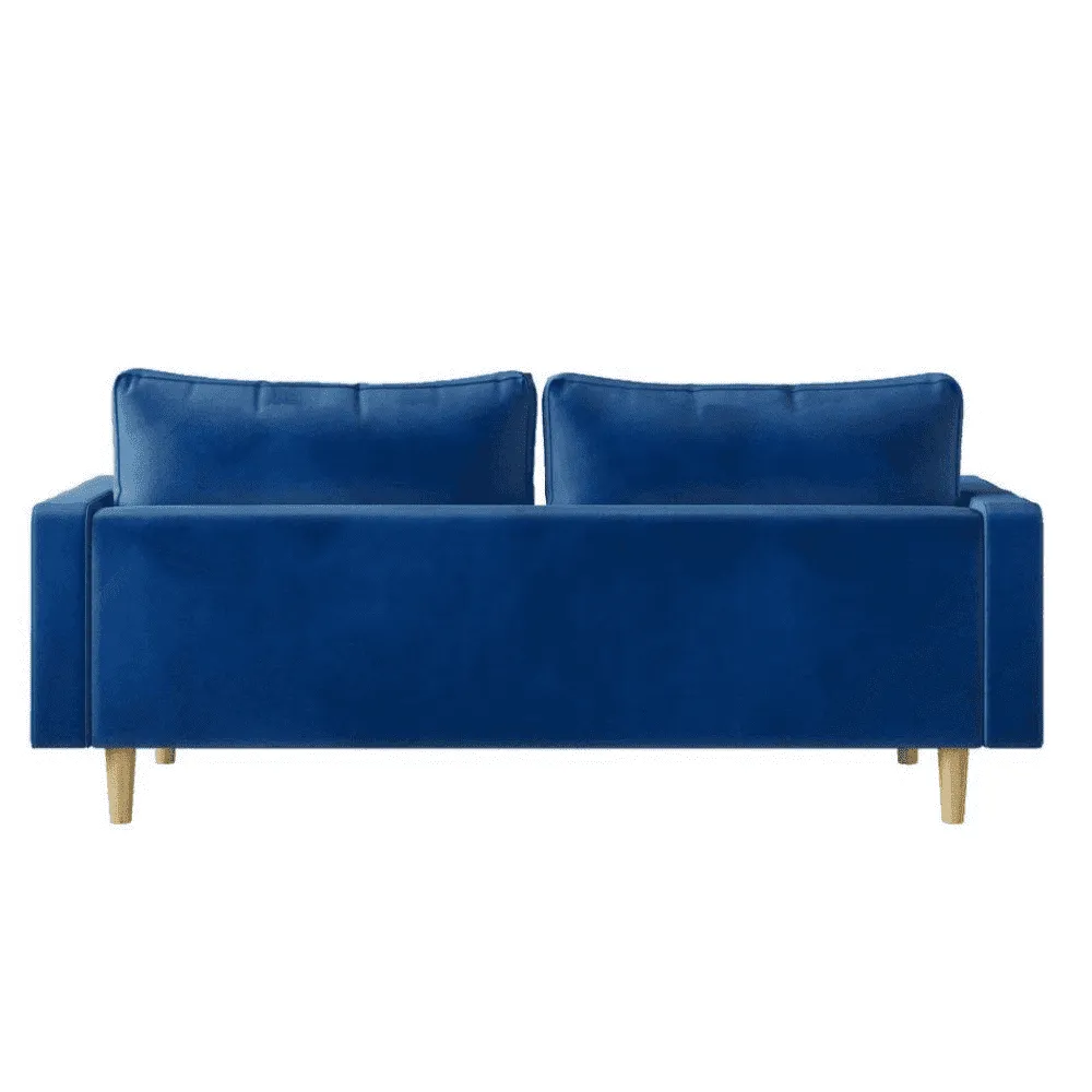 Craftmen Modern Sofa Set in Suede Fabric