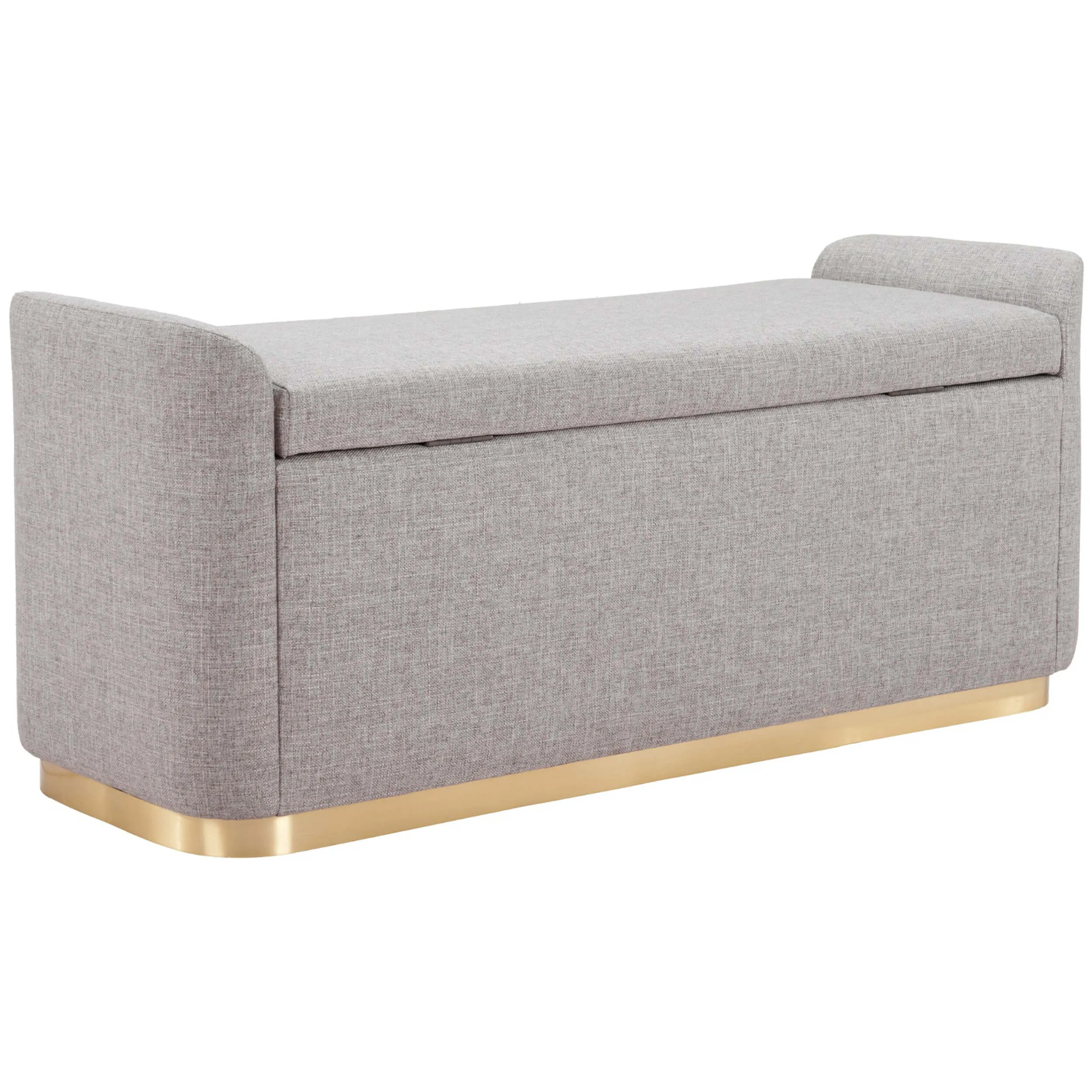 Dobo Storage Bench, Gray