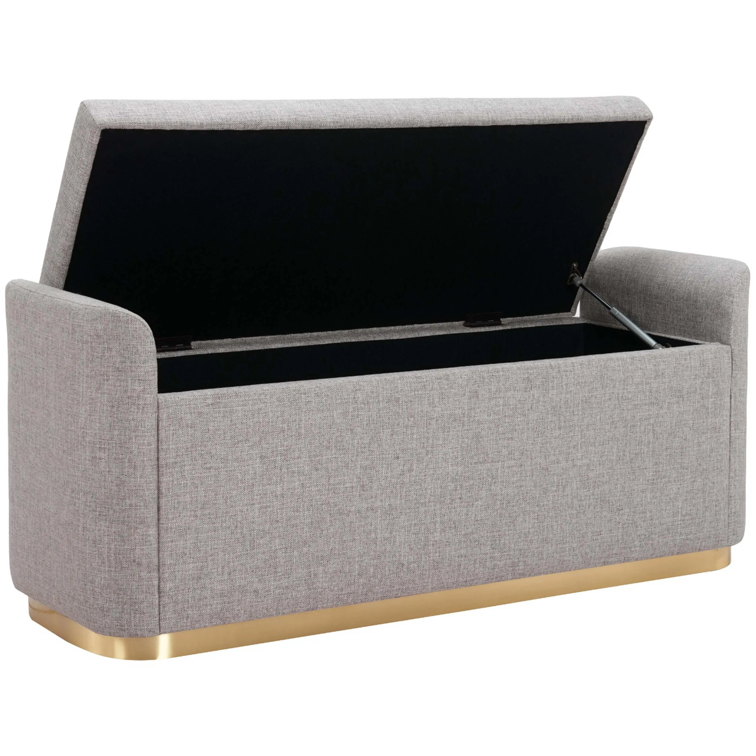 Dobo Storage Bench, Gray