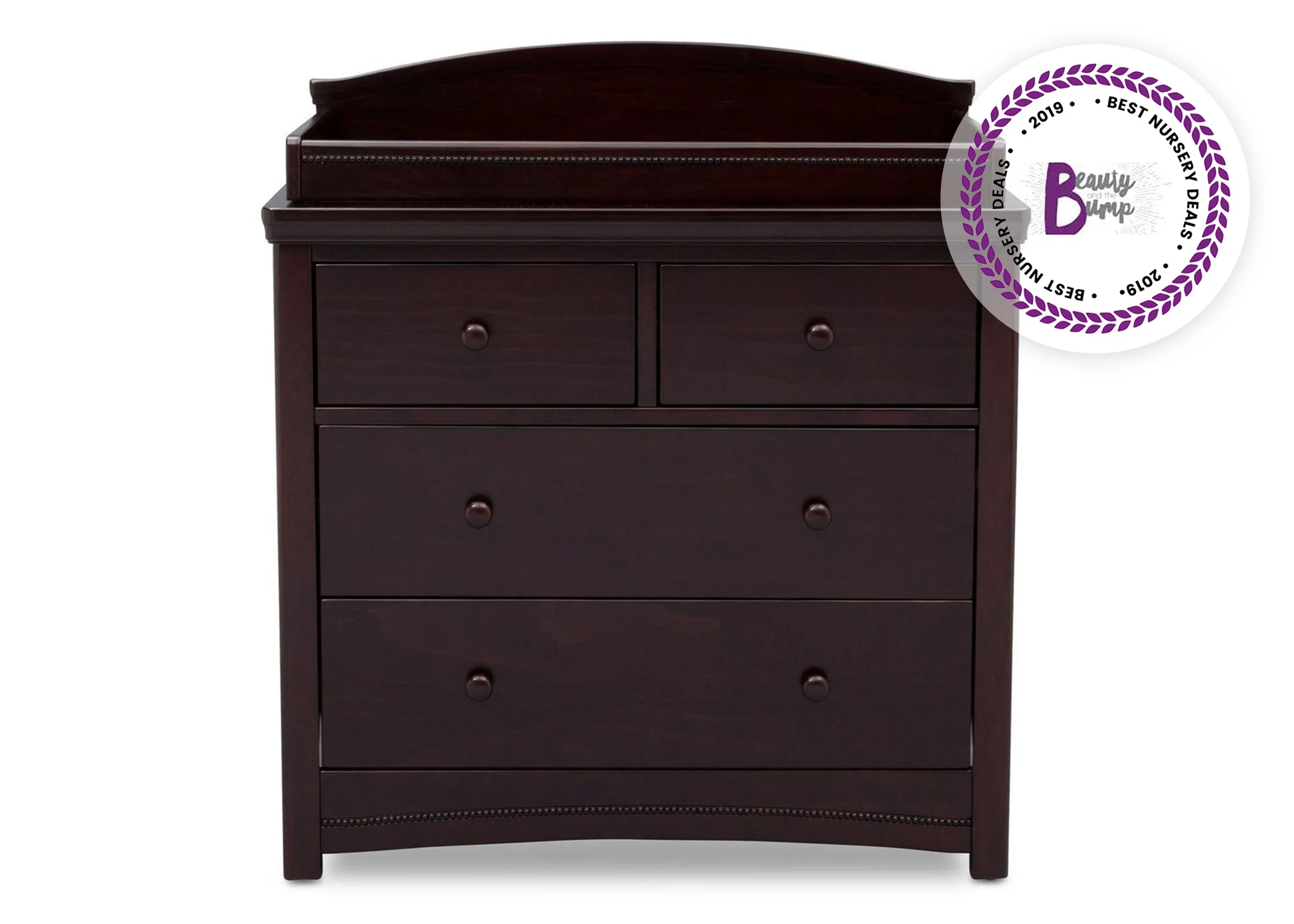 Emma 4 Drawer Dresser with Changing Top