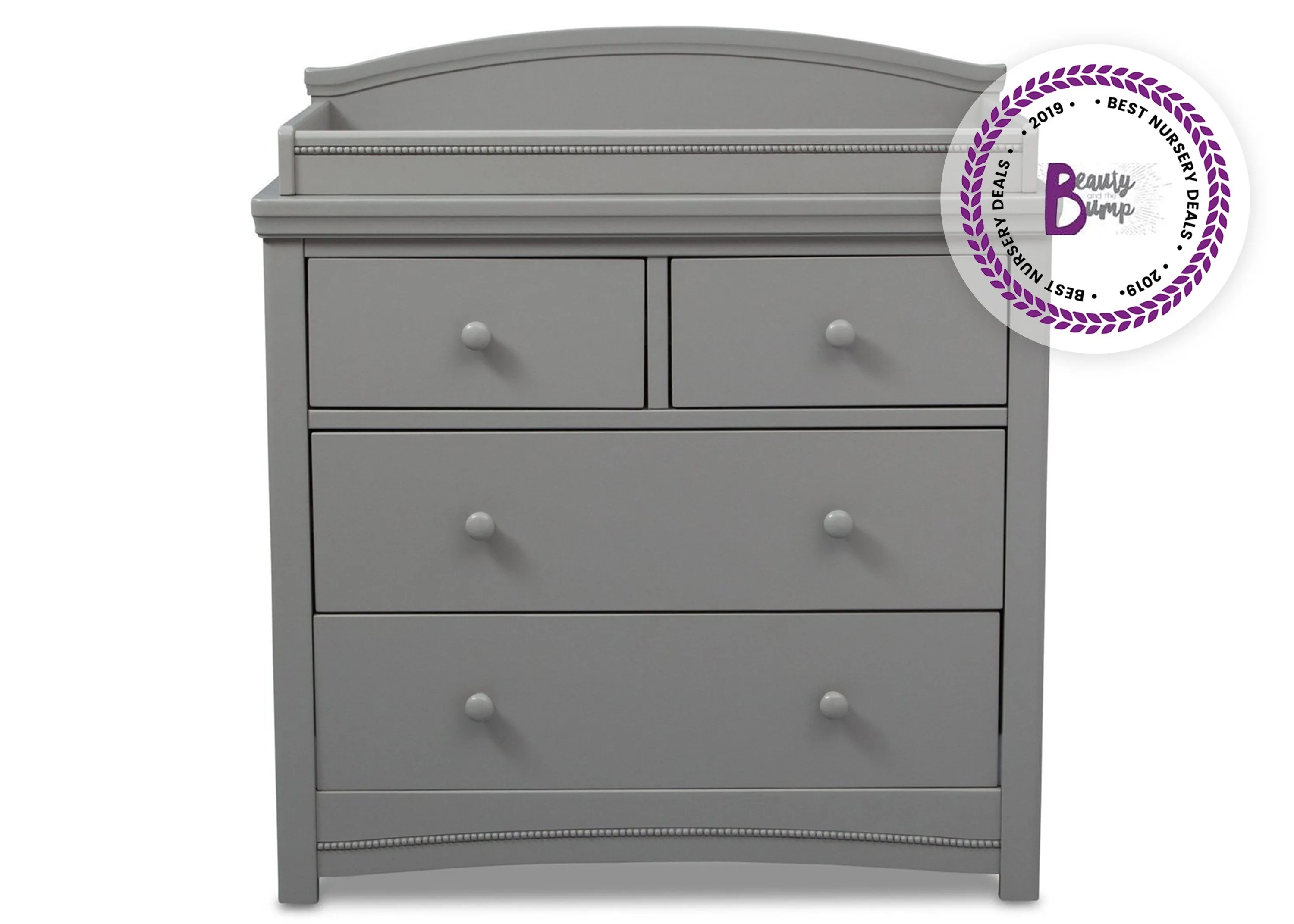 Emma 4 Drawer Dresser with Changing Top