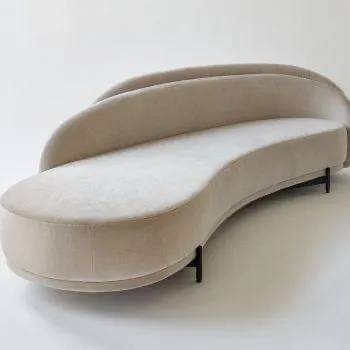 Erin Scratch Resistant Curve Sofa