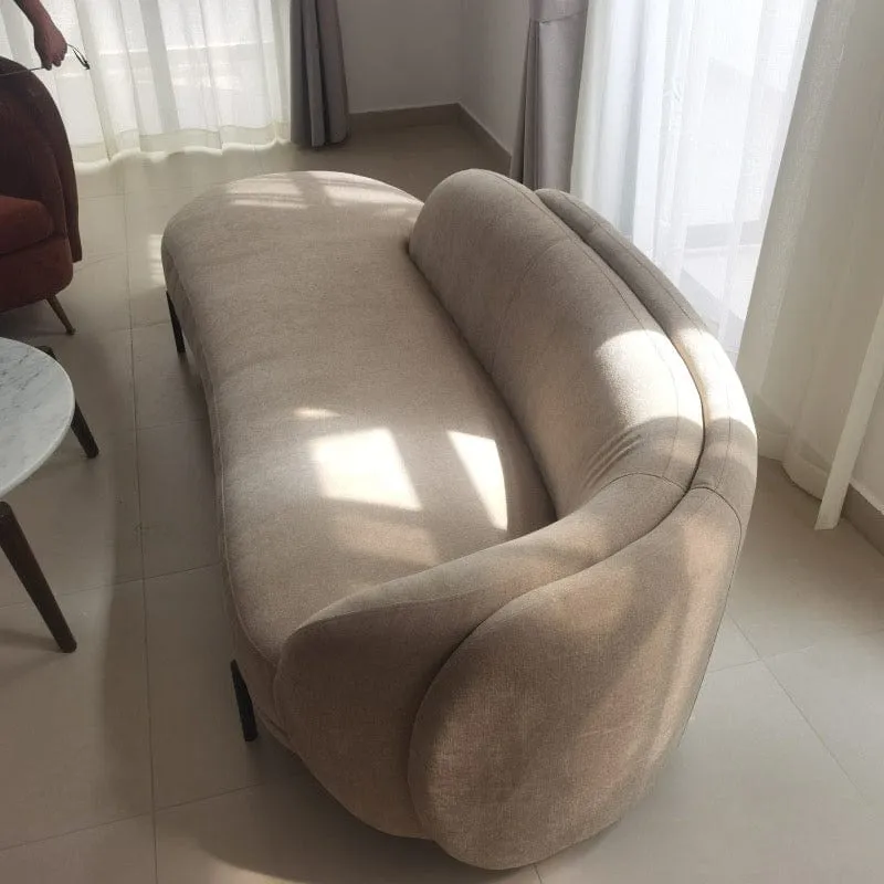 Erin Scratch Resistant Curve Sofa