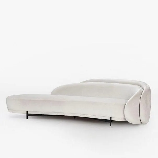 Erin Scratch Resistant Curve Sofa