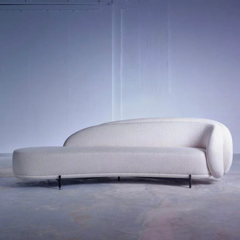 Erin Scratch Resistant Curve Sofa