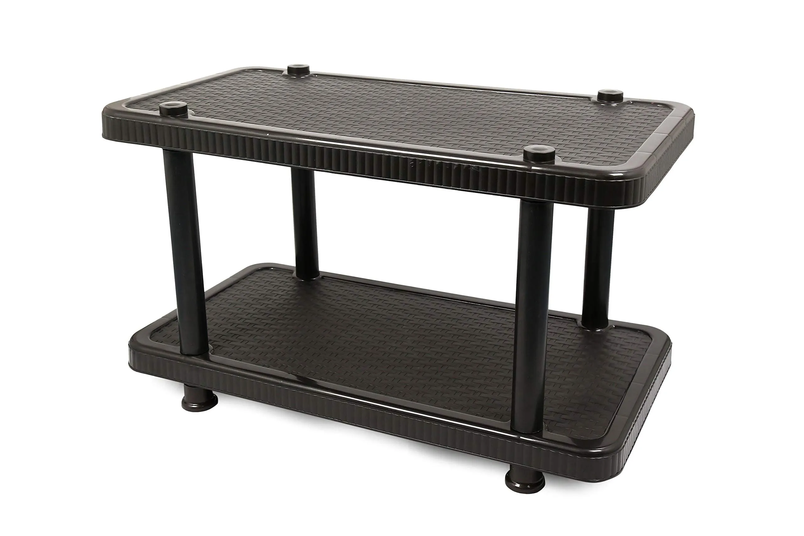 Esquire Coffee Table Black, Plastic Table Used for Tea/Centre/Teapoy