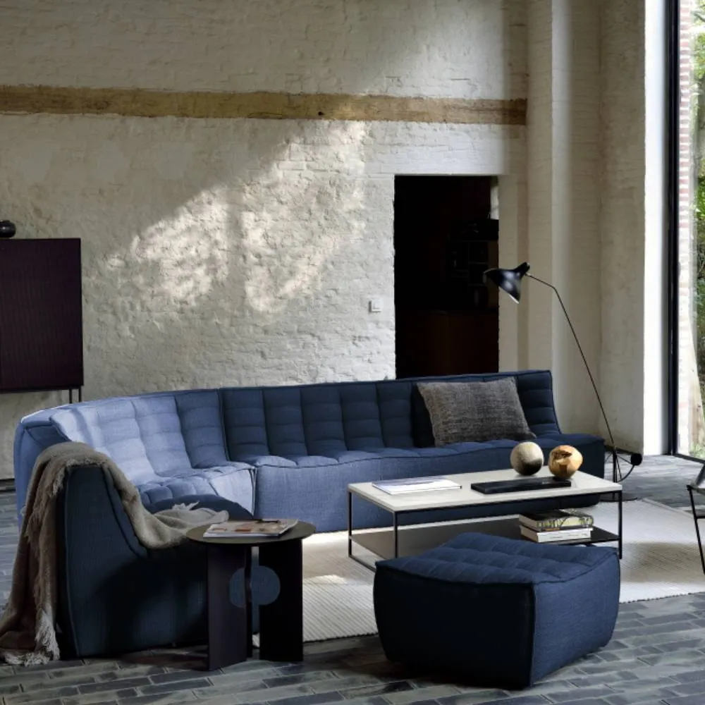 Ethnicraft N701 Modular Sofa - Blue