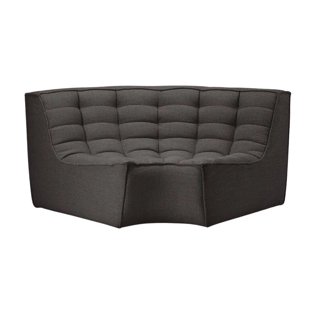 Ethnicraft N701 Modular Sofa - Dark Grey