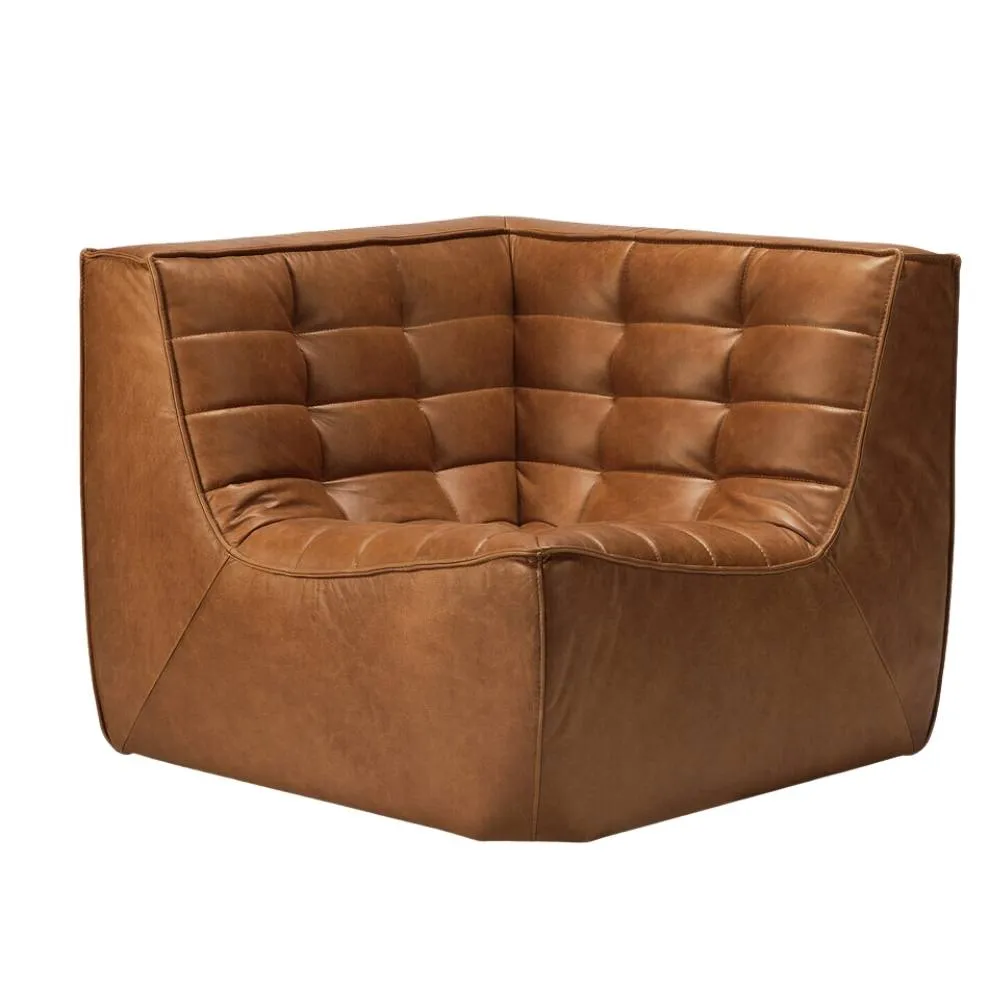 Ethnicraft N701 Modular Sofa - Old Saddle