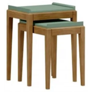 Finestra Milao Nest Table L900 x W450 x H615mm Green Freijo No Warranty