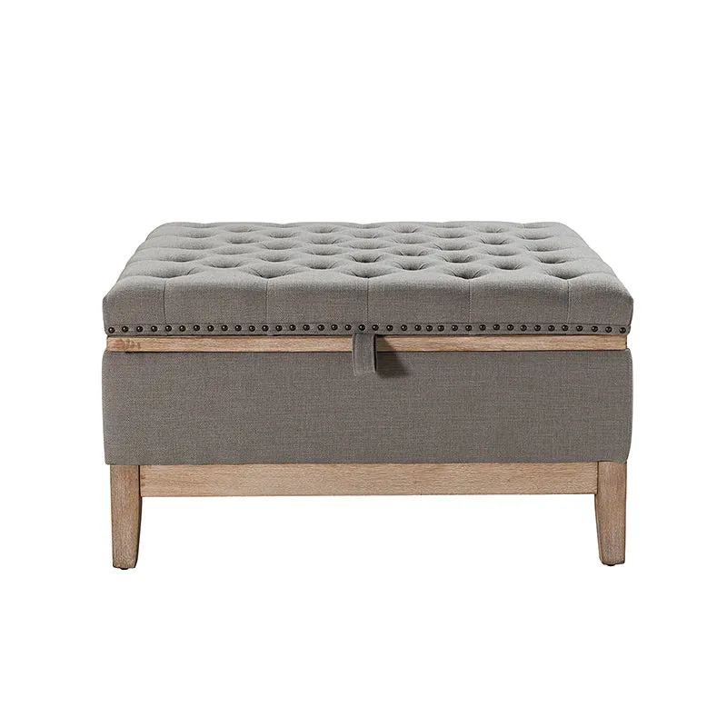 Flora Upholstered Storage Cocktail Ottoman