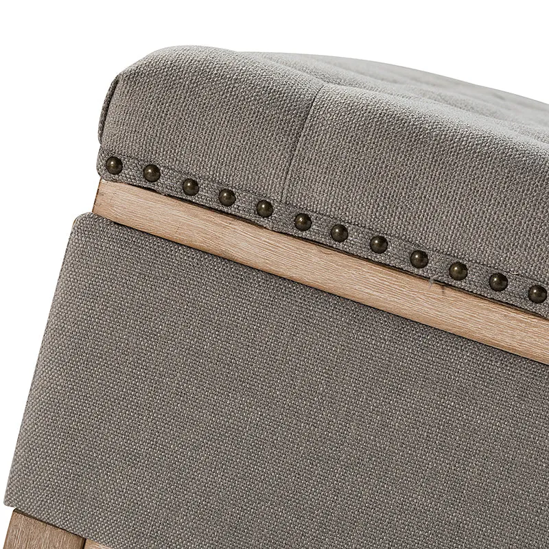 Flora Upholstered Storage Cocktail Ottoman