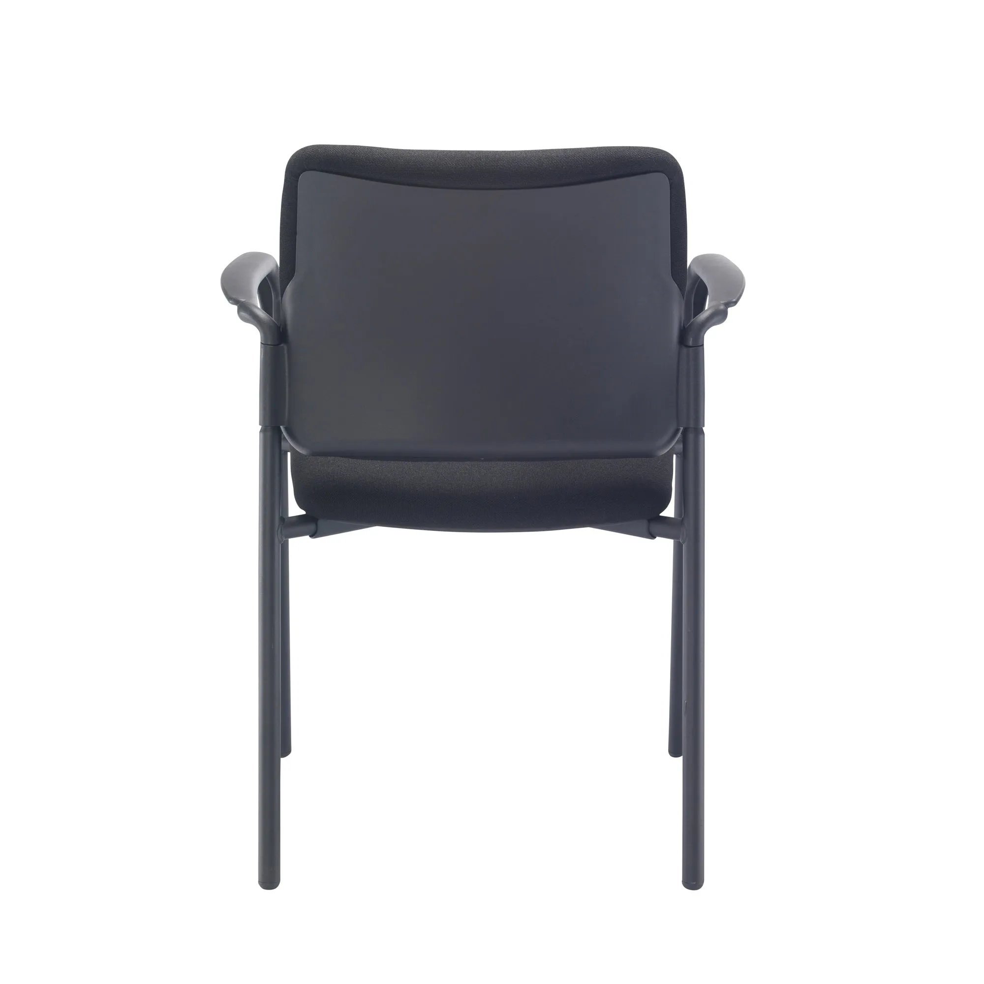 Florence Arm Chair 4 Leg Upholstered Black Frame