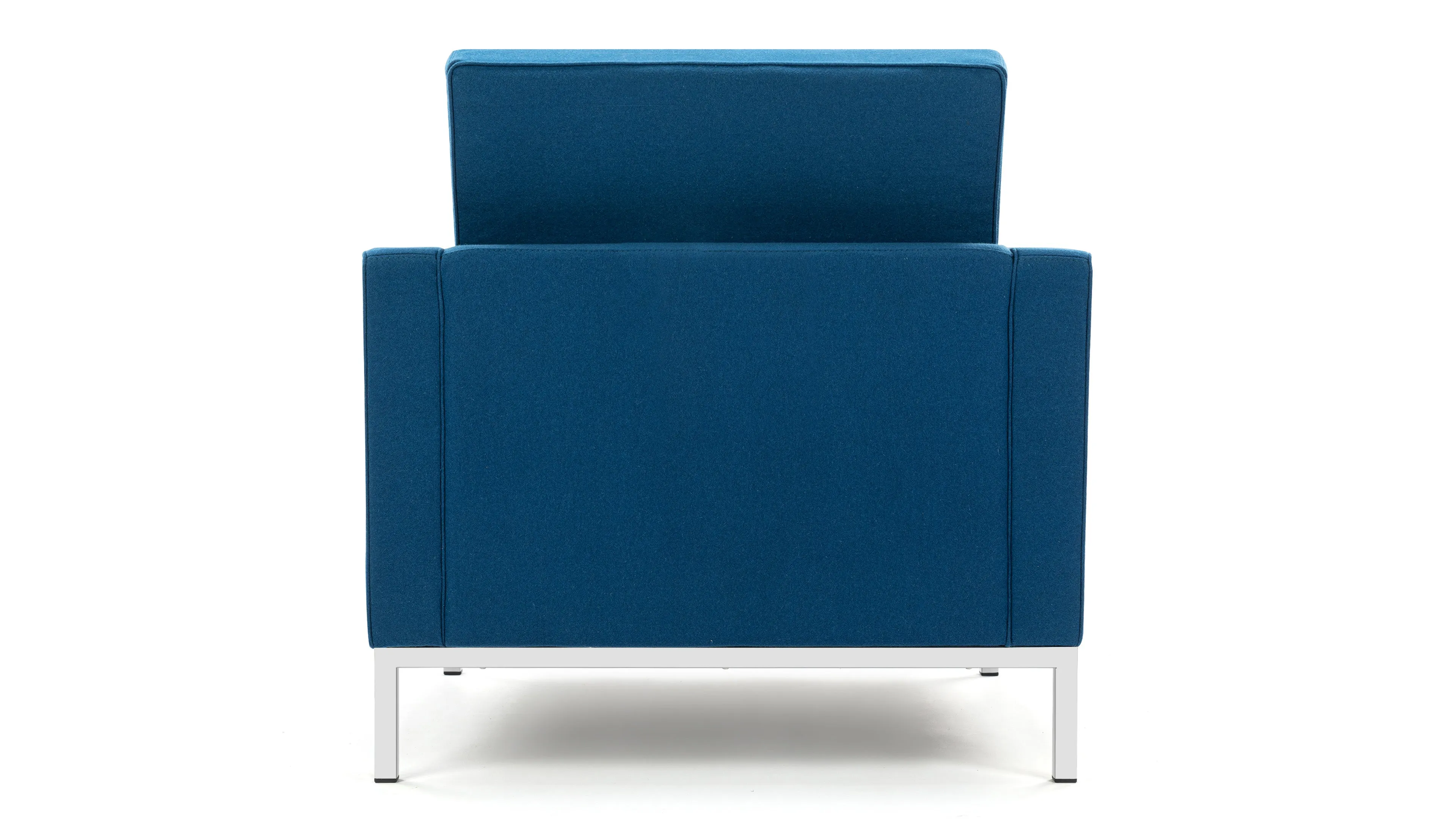 Florence - Florence Lounge Chair, Indigo Blue Wool