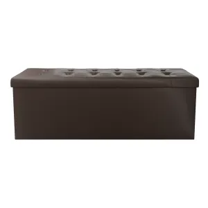 Foldable Bench Storage Ottoman