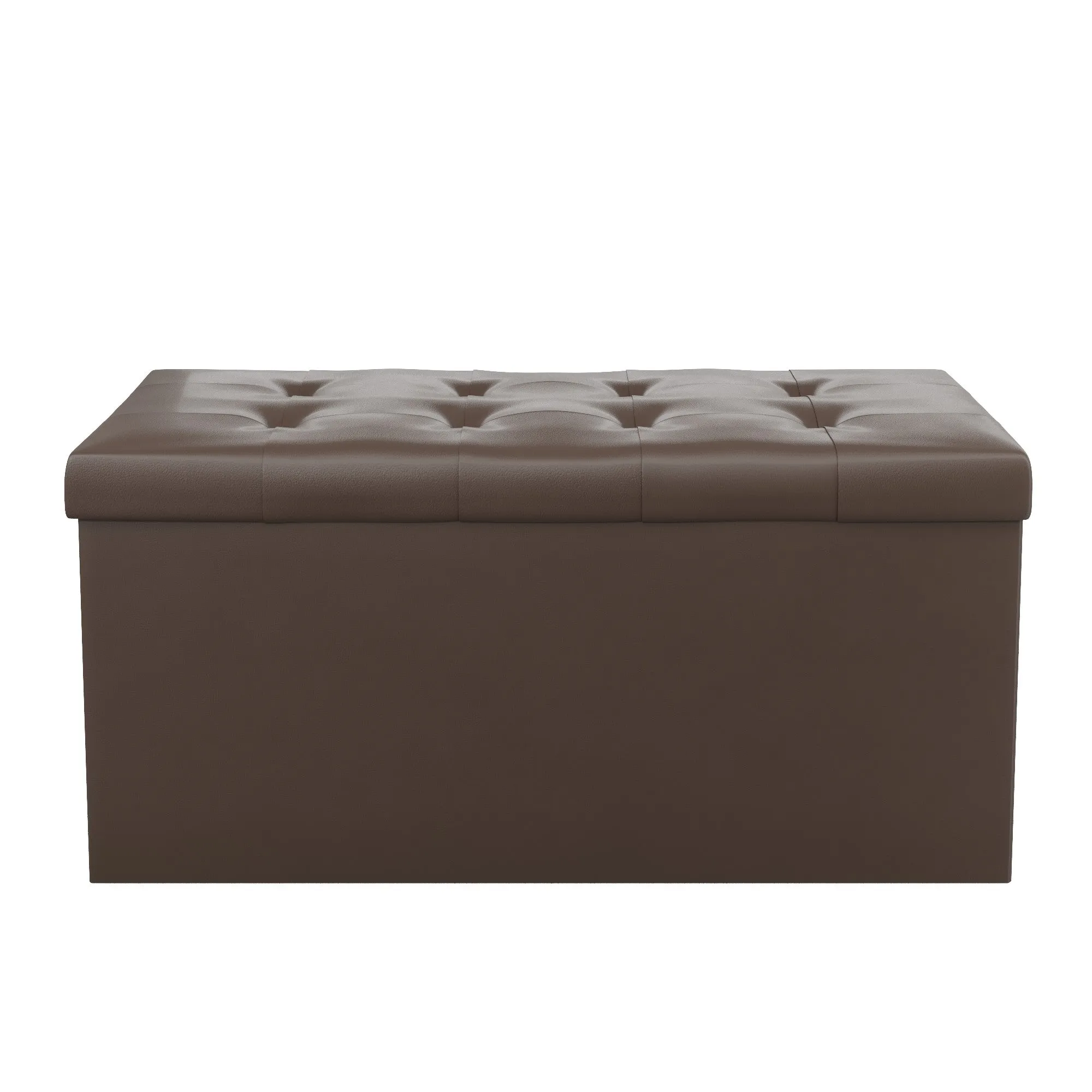 Foldable Rectangle Storage Ottoman