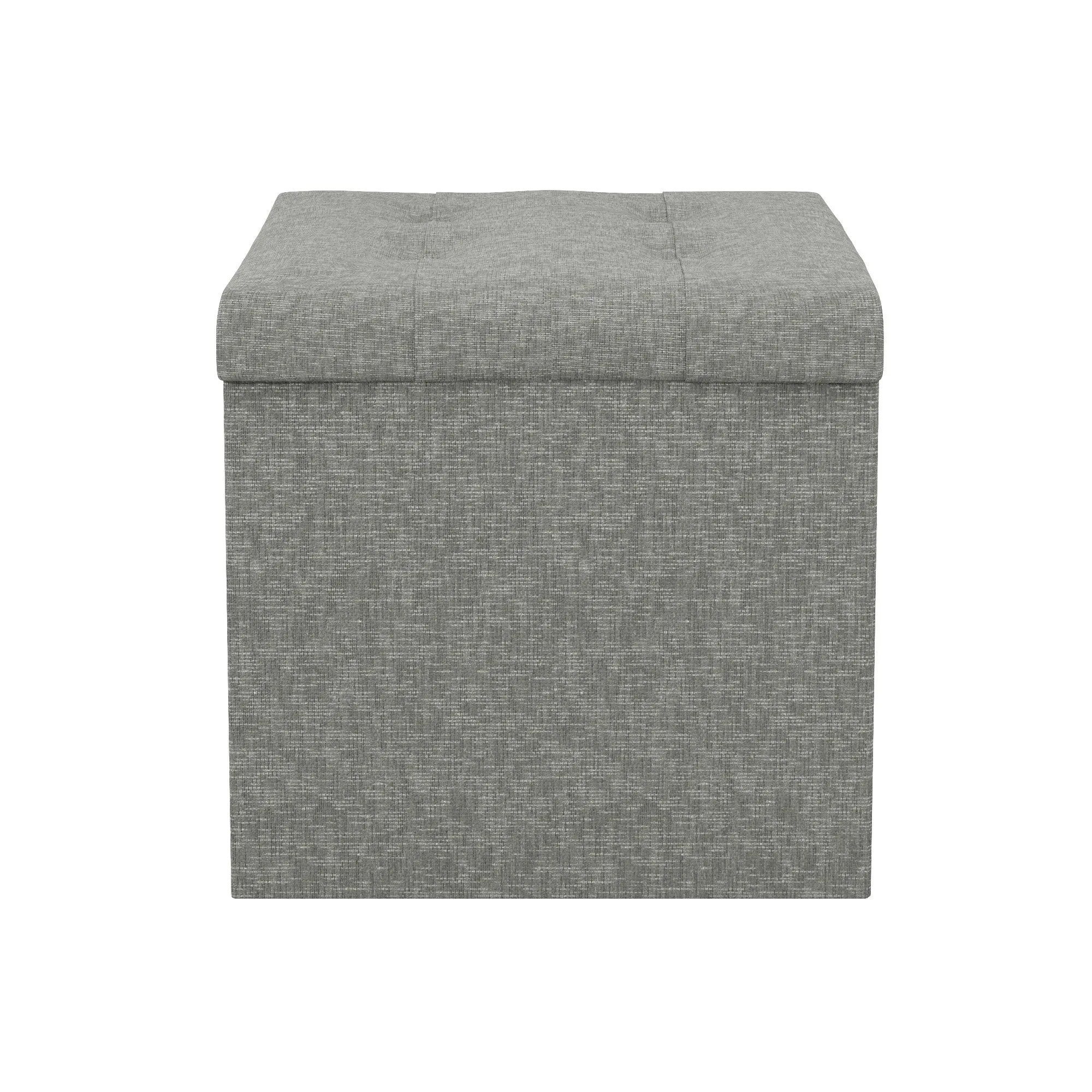 Foldable Square Storage Ottoman